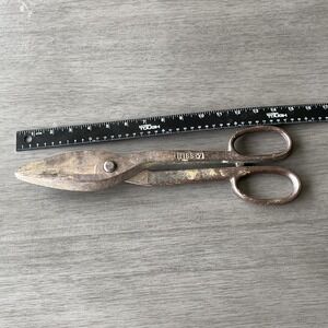 Vintage Wiss 18 Tin Metal Shears Snips Hand Tool 13.875" L Heavy Duty